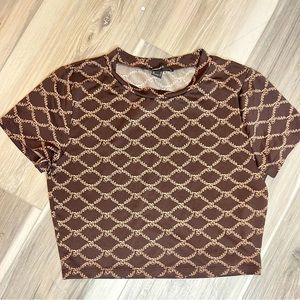 F21 “Baddie” cropped top